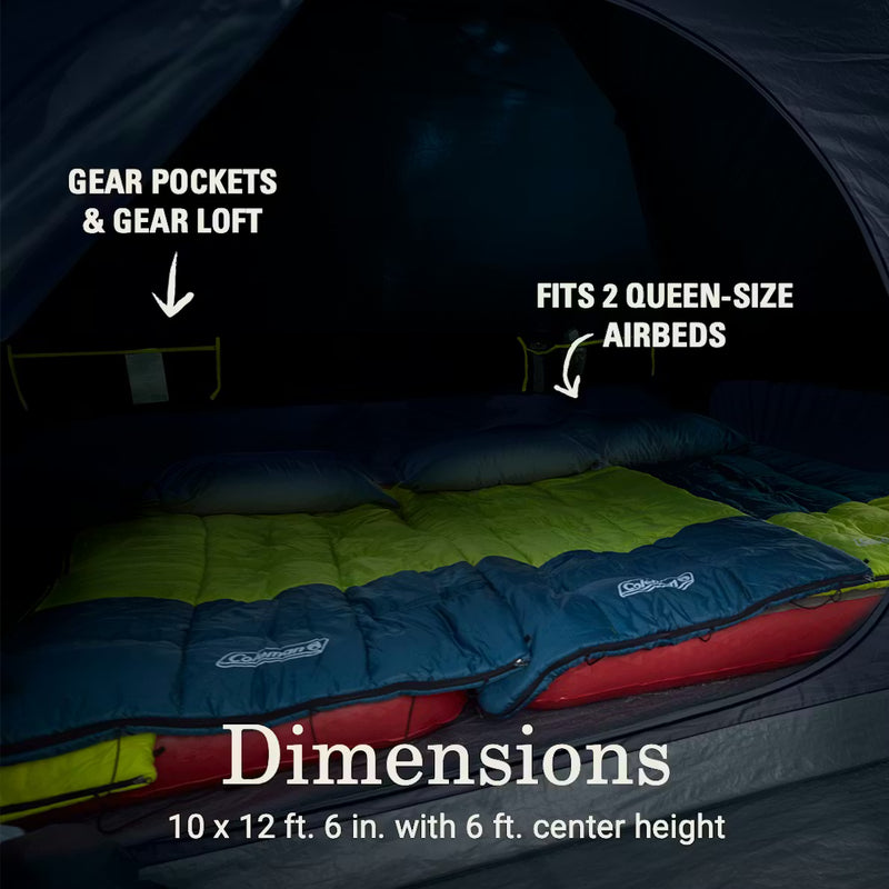 Coleman Darkroom Skydome 6 Person Tent