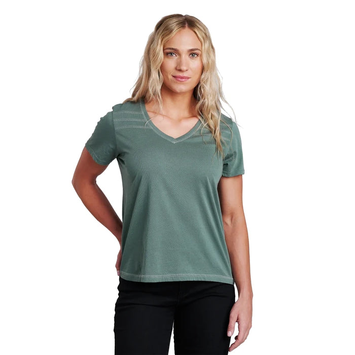 Kuhl Womens Arabella VNeck Short Sleeve Tee