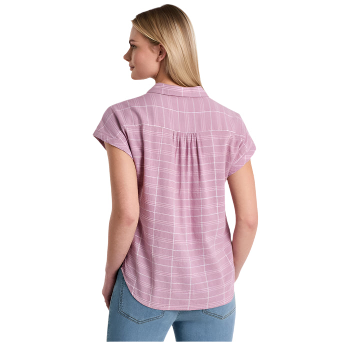 Women's Short Sleeve Wylde Shirt | Lilac