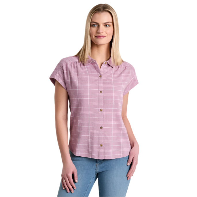Women's Short Sleeve Wylde Shirt | Lilac