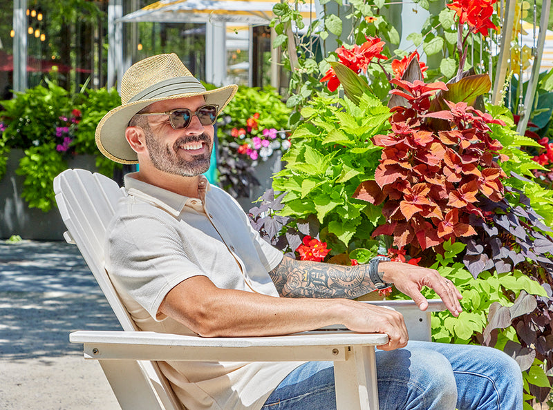 Cape Town Twisted Paper Safari  Sun Hat | Seagrass