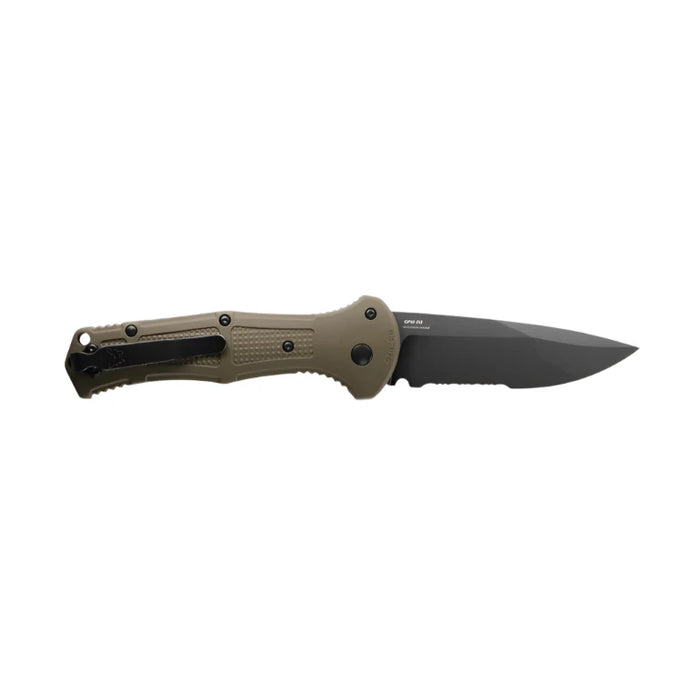 Claymore Ranger Green Serrated Drop Point