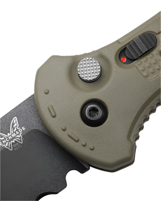 Claymore Ranger Green Serrated Drop Point