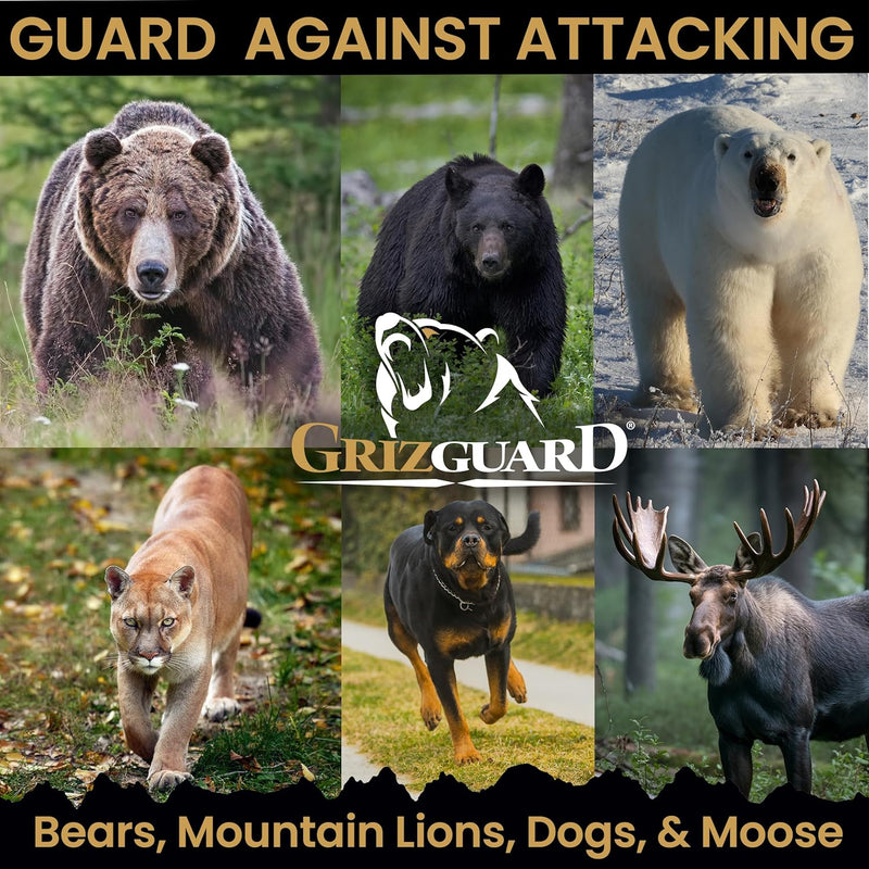 Griz Guard Bear Spray with Griz Guard Holster 9.2oz | 2 Pack