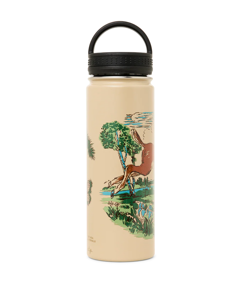 Insulated Water Bottle 20oz | Sandstone/Deer Leap