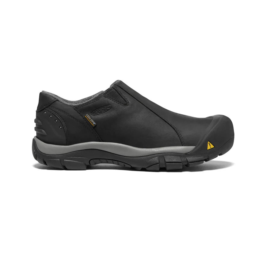 Keen Brixen Low Men 8.5 Slip On Waterproof Insulated 200G Black Leather Shoes Keen Men main image 4
