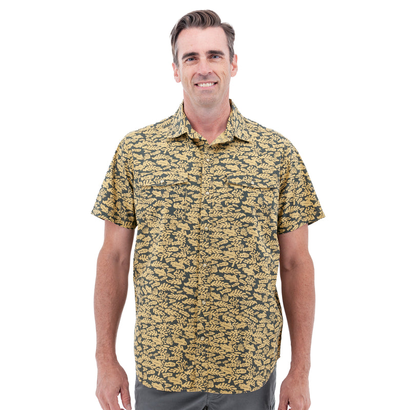 Men's Ryker Coral Reef Print Shirt | Urban Chic