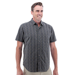 Men's Short Sleeve Hawke Shirt | Dark Shadow