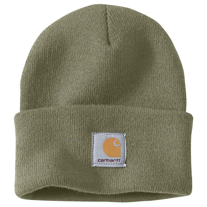 Knit Cuffed Beanie | Dusty Olive
