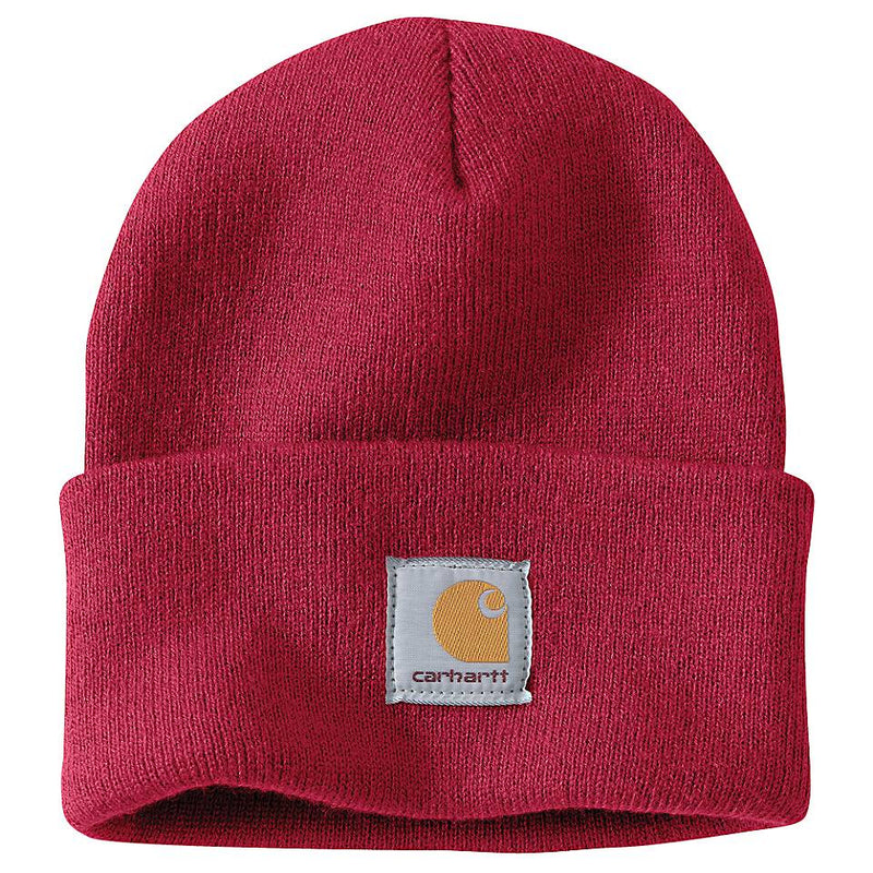 Knit Cuffed Beanie | Industrial Red