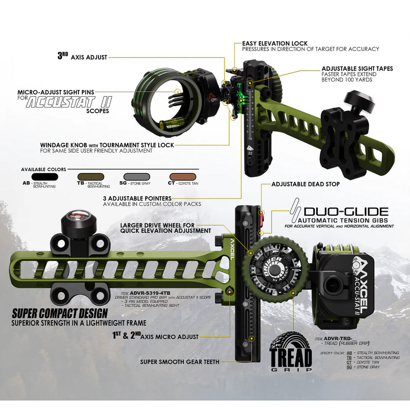 Driver - AVX 41 Plus Ranger Pin - Bridge-Lock™