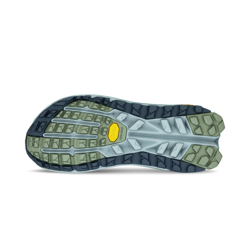 Close-up of a shoe sole with a textured pattern on a white background
