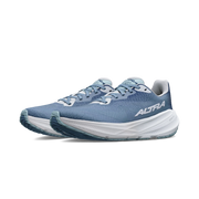A pair of blue running shoes