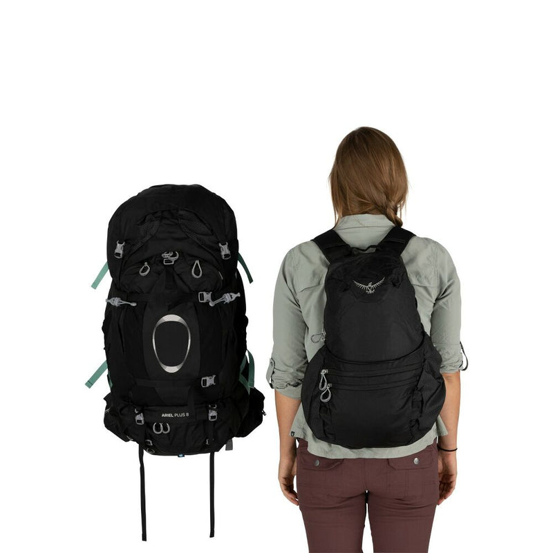 Osprey Ariel 85L Backpack | Black, Medium/Large