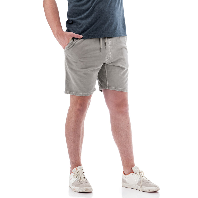 Men's Sprague Pull-On Knit Short | Neutral Grey