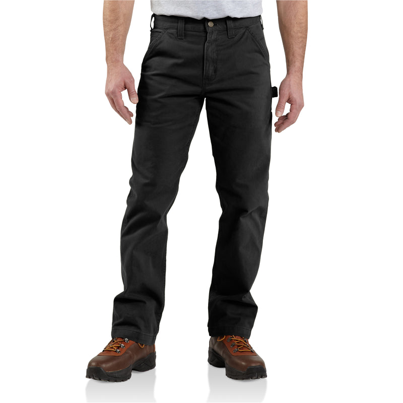 Men's Utility Work Pant - Relaxed Fit - Twill | Black