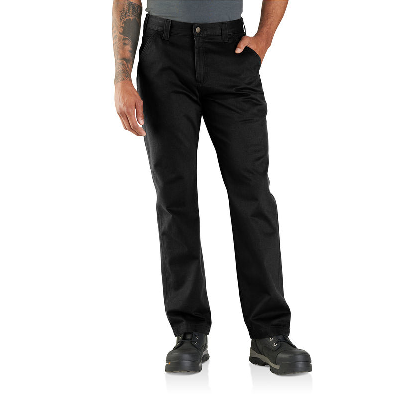 Men's Utility Work Pant - Relaxed Fit - Twill | Black