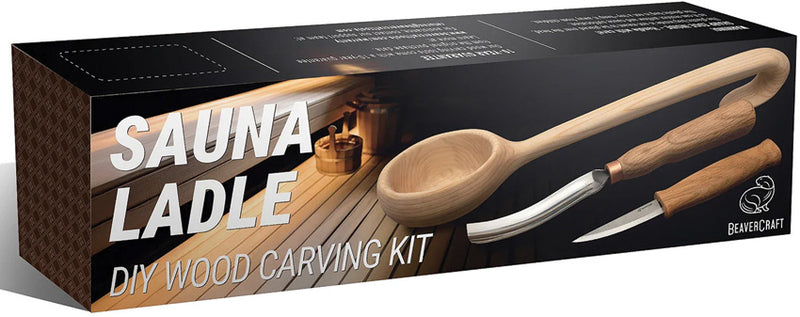 Sauna Ladle Carving Kit