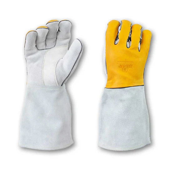 Stick/MIG Leather Cowhide Welding Gloves