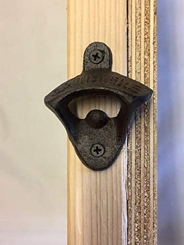 Wooden Axe Throwing Target with Bottle Opener