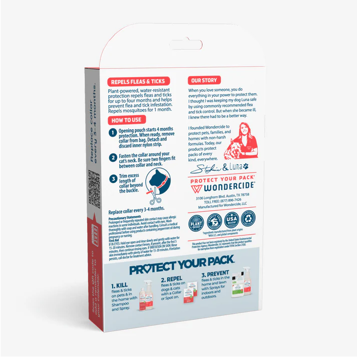 Flea & Tick Collar For Cats | Peppermint