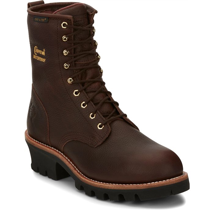 Men's Paladin Briar Insulated Waterproof Steel Toe Boots | Brown