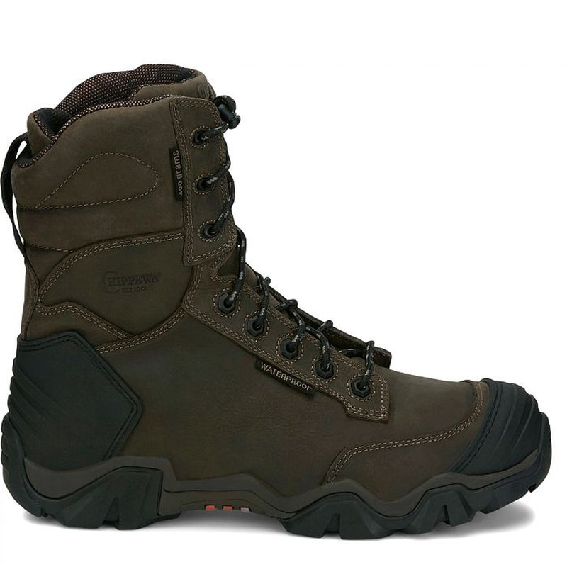 Men's Cross Terrain Nano Composite Toe Insulated Waterproof Boot | Graphite