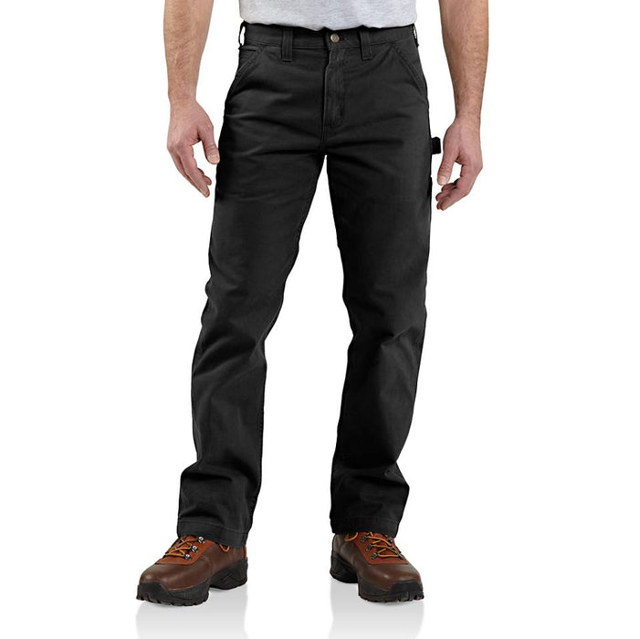 Men's Utility Work Pant - Relaxed Fit - Twill | BLACK