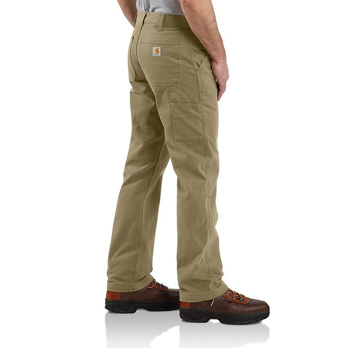 Men's Utility Work Pant - Relaxed Fit - Twill | DARK KHAKI