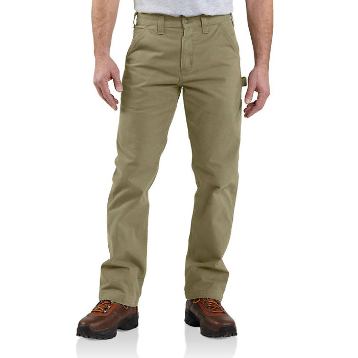 Men's Utility Work Pant - Relaxed Fit - Twill | DARK KHAKI