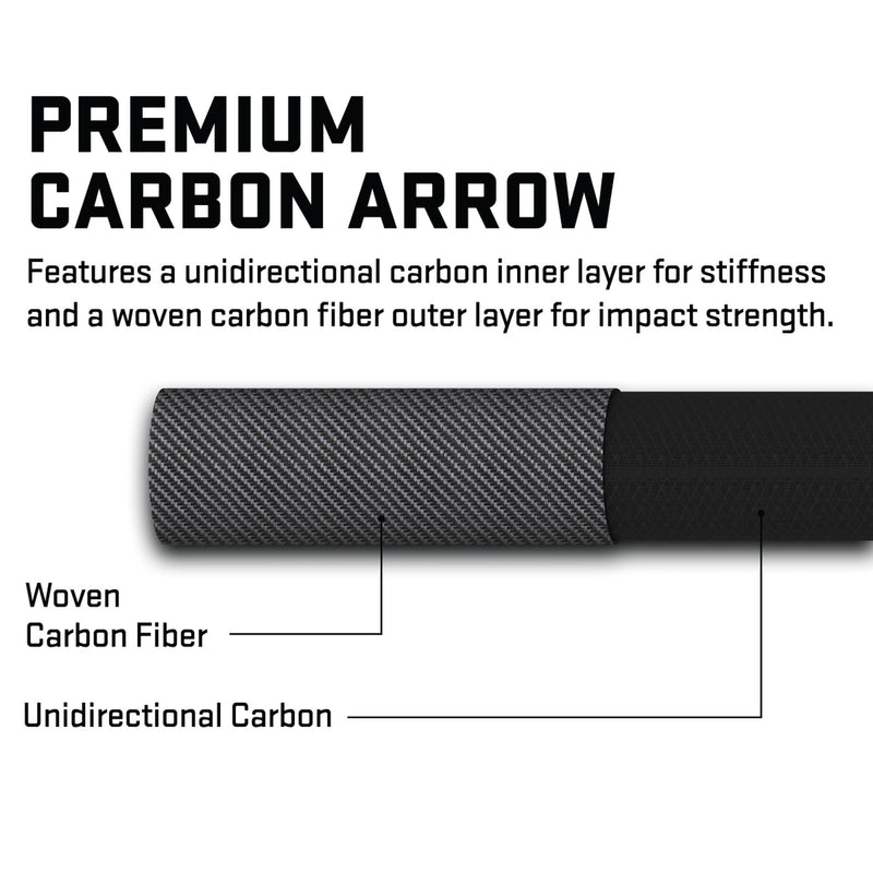 CenterPunch HPX Premium Carbon Arrows 6-pack