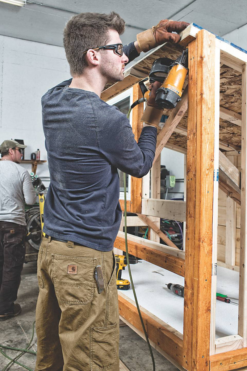 Men's Utility Work Pant - Loose Fit - Canvas | BLACK