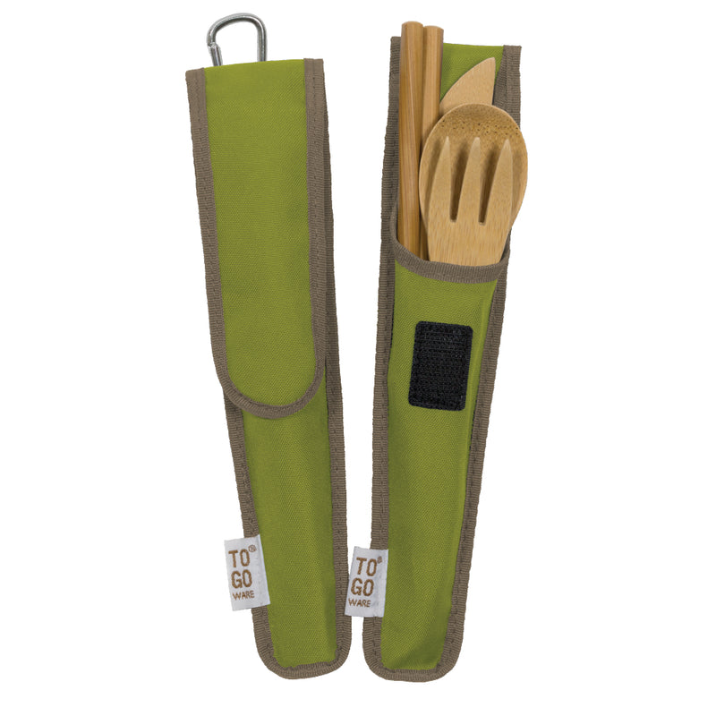Classic Bamboo Utensil Set | Avocado