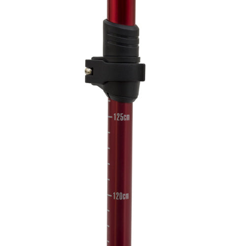 Conquest Trekking Pole | Red