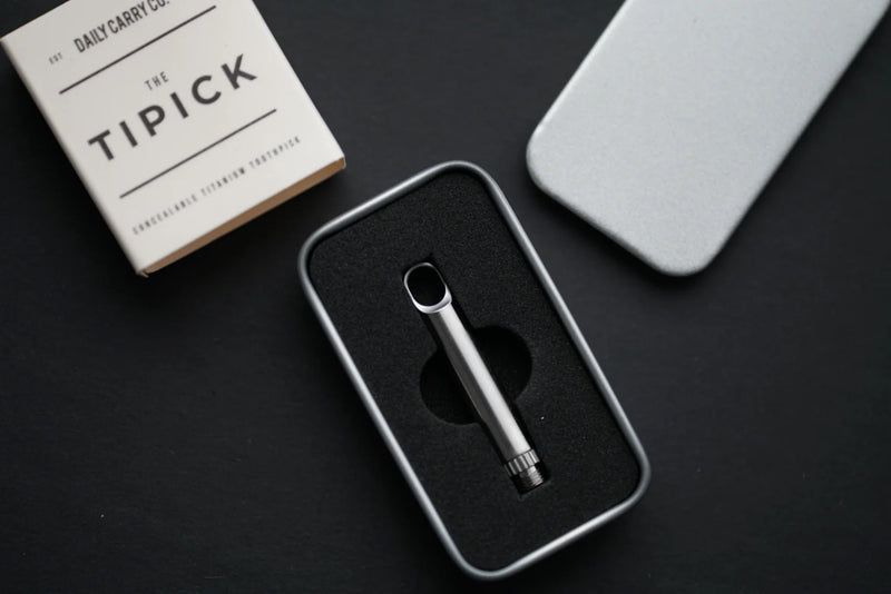 TI Pick Titanium Toothpick | Gold