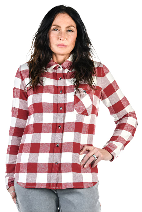 Women's Givens Chunky Buffalo Flannel Work Shirt