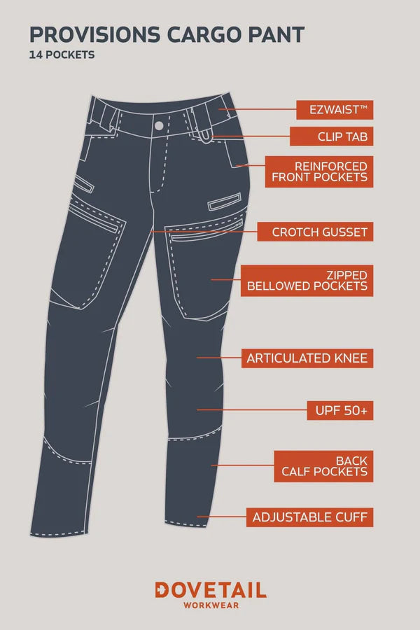 Women's Provisions Lightweight Ripstop Cargo Pant | Moss Green