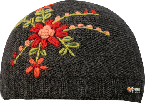 Dahlia Beanie | Charcoal