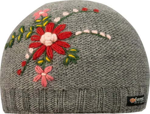 Dahlia Beanie | Silver