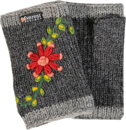 Dahlia Handwarmer | Charcoal