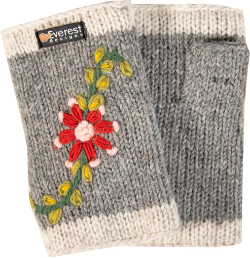 Dahlia Handwarmer | Silver