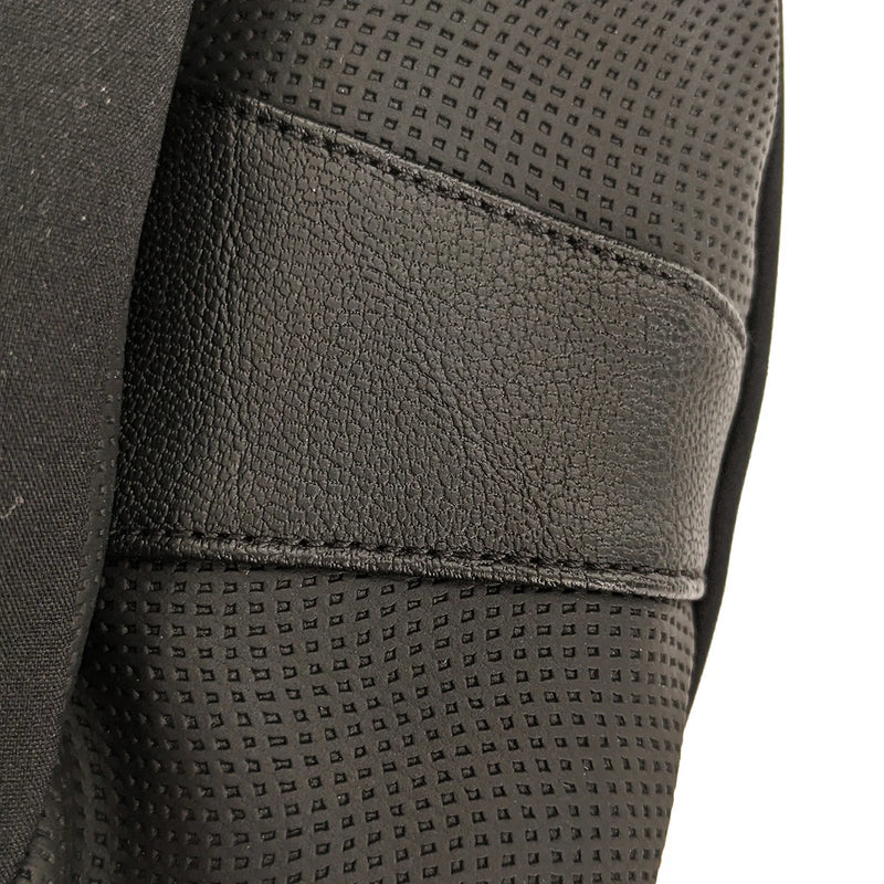 CTR Max Ski Mitten with Waterproof Zipper and Heat Pack Pocket | Black