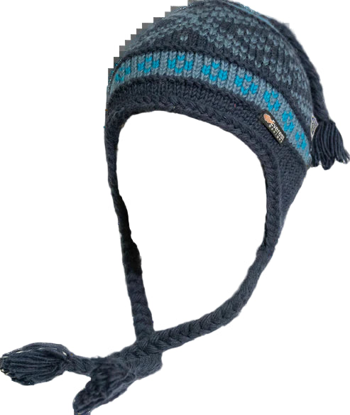 Dulce Earflap Hat | Navy
