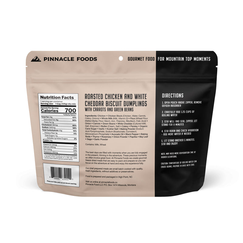 Herb Roasted Chicken With White Cheddar Biscuit Dumplings