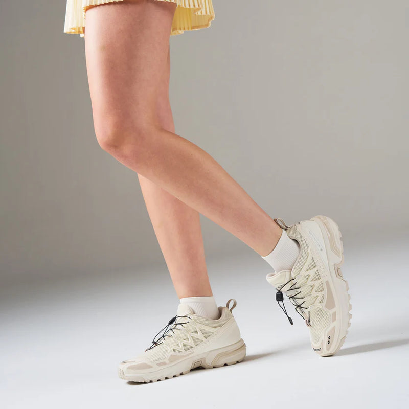 Elite Light Cushion Quarter Sock | Linen