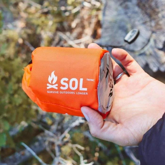 SOL Emergency Bivvy with Rescue Whistle