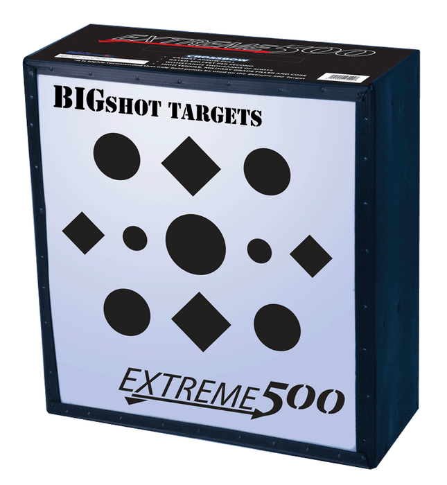 BIGshot Archery Iron Man 24" Xtreme 500 High Kinetic Energy Crossbow Target