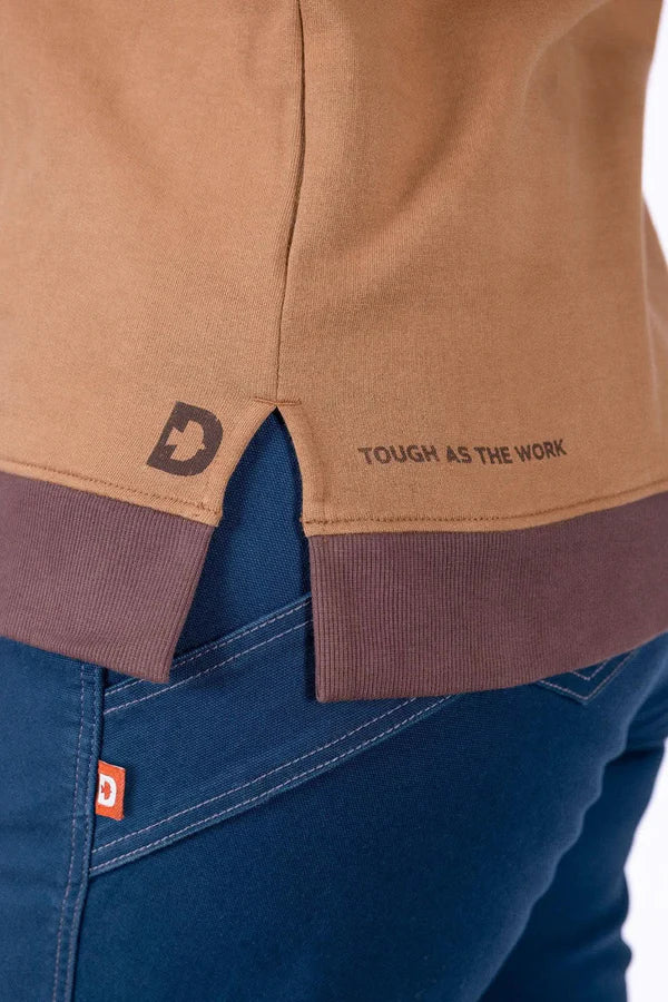 Women's GO TO™ Crew Sweatshirt | Saddle Brown/Kodiak Brown