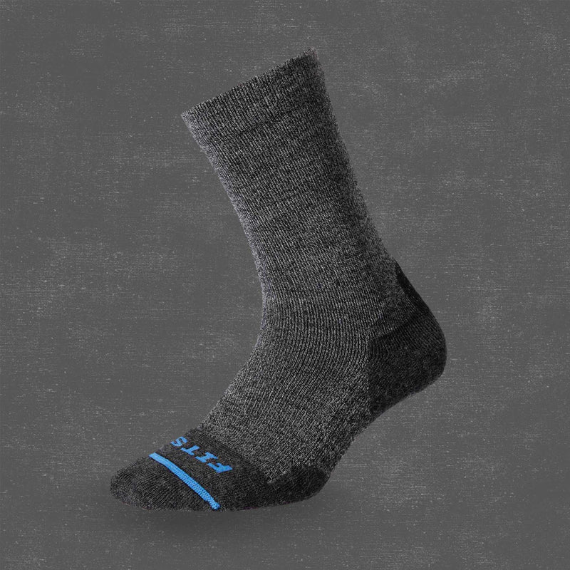 Light Cushion Hiker Crew Sock | Coal