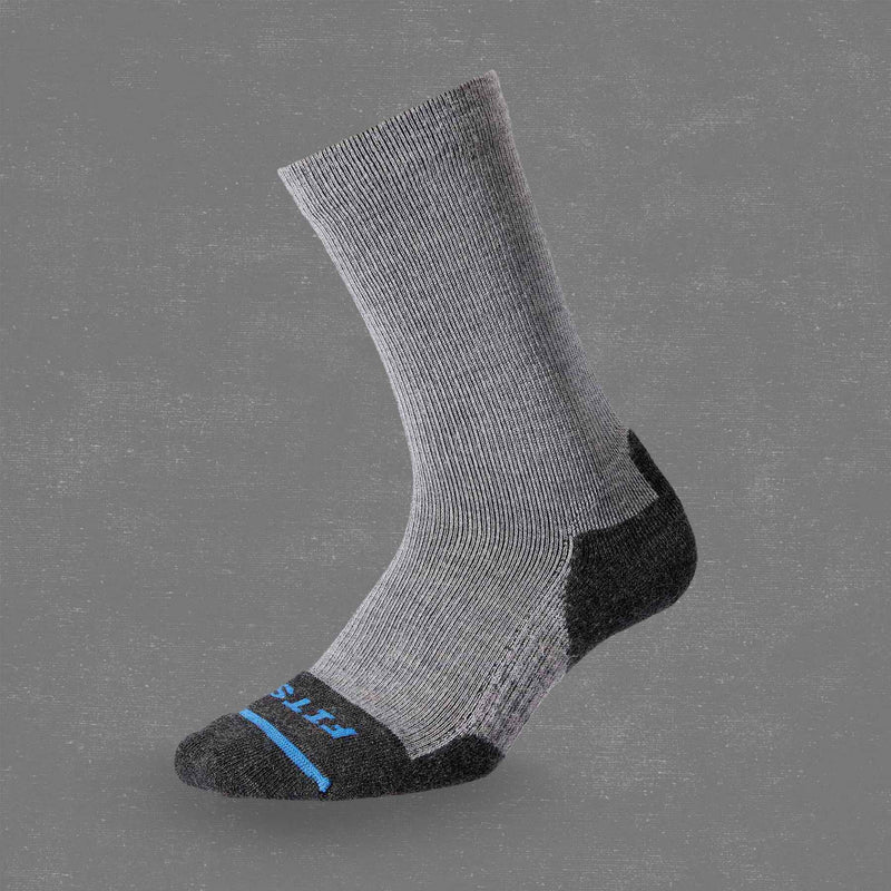 Light Cushion Hiker Crew Sock | Light Grey